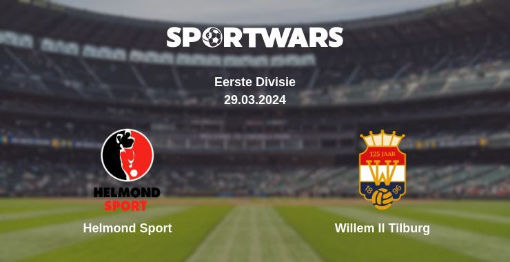 Helmond Sport — Willem II Tilburg watch online for free 29.03.2024