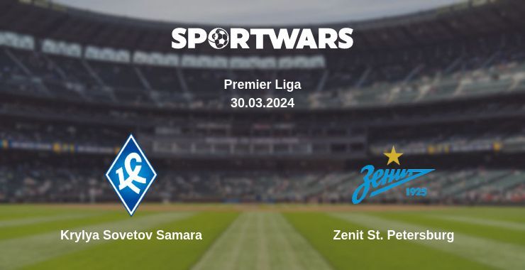 Krylya Sovetov Samara — Zenit St. Petersburg watch online for free 30.03.2024