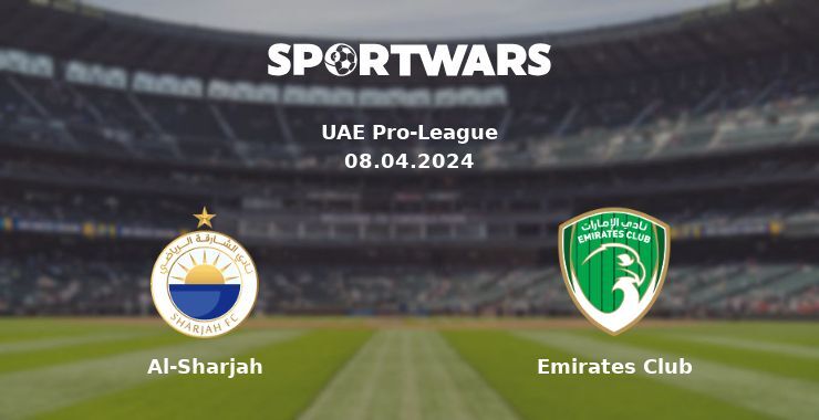 Al-Sharjah — Emirates Club watch online for free 08.04.2024