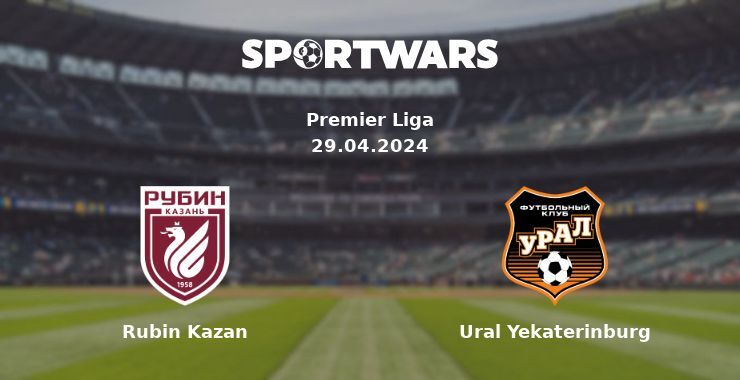 Rubin Kazan — Ural Yekaterinburg watch online for free 29.04.2024