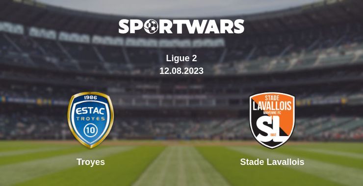 Troyes — Stade Lavallois watch online for free 12.08.2023