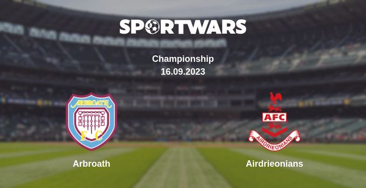 Arbroath — Airdrieonians watch online for free 16.09.2023