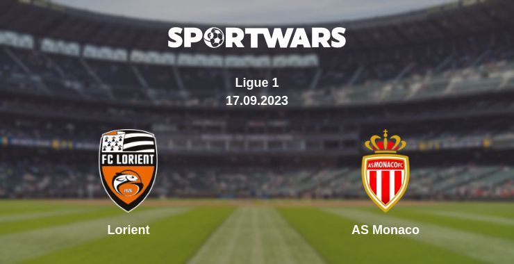 Lorient — AS Monaco watch online for free 17.09.2023