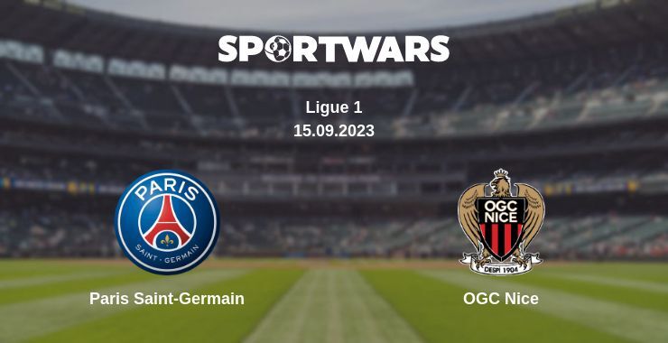 Paris Saint-Germain — OGC Nice watch online for free 15.09.2023