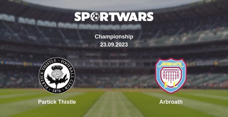 Partick Thistle — Arbroath watch online for free 23.09.2023