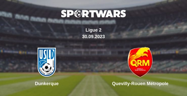 Dunkerque — Quevilly-Rouen Métropole watch online for free 30.09.2023