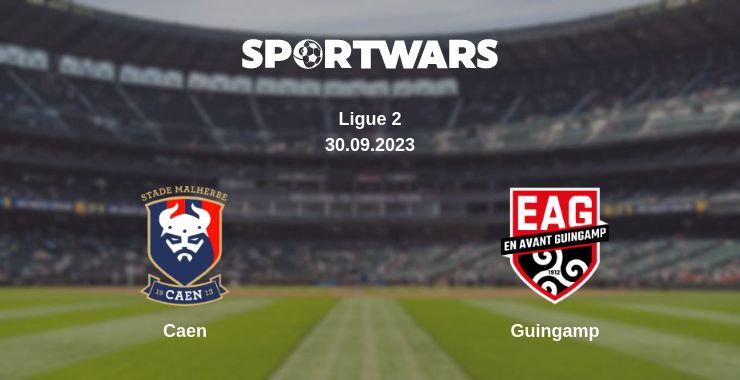 Caen — Guingamp watch online for free 30.09.2023