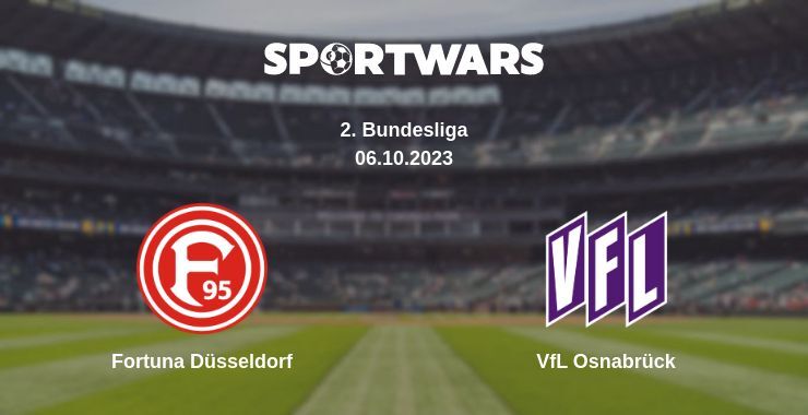 Fortuna Düsseldorf — VfL Osnabrück watch online for free 06.10.2023