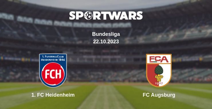 1. FC Heidenheim — FC Augsburg watch online for free 22.10.2023