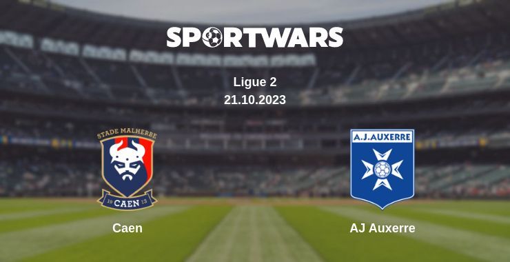 Caen — AJ Auxerre watch online for free 21.10.2023