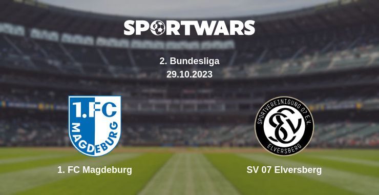 1. FC Magdeburg — SV 07 Elversberg watch online for free 29.10.2023