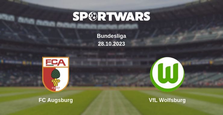 FC Augsburg — VfL Wolfsburg watch online for free 28.10.2023