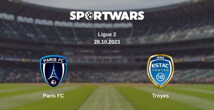 Paris FC — Troyes watch online for free 28.10.2023