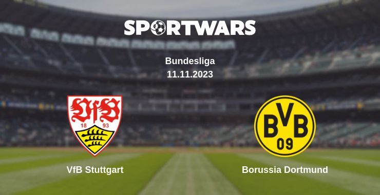 VfB Stuttgart — Borussia Dortmund watch online for free 11.11.2023