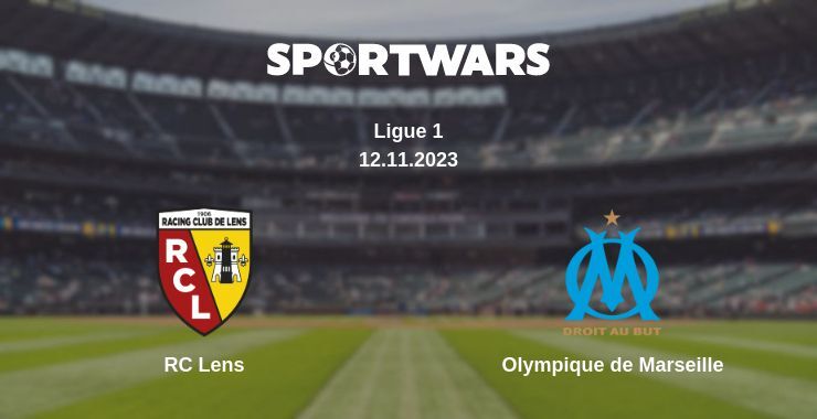 RC Lens — Olympique de Marseille watch online for free 12.11.2023