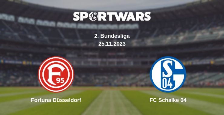 Fortuna Düsseldorf — FC Schalke 04 watch online for free 25.11.2023