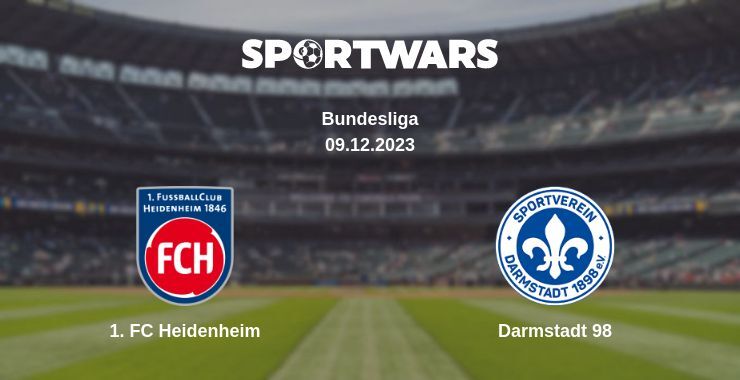 1. FC Heidenheim — Darmstadt 98 watch online for free 09.12.2023