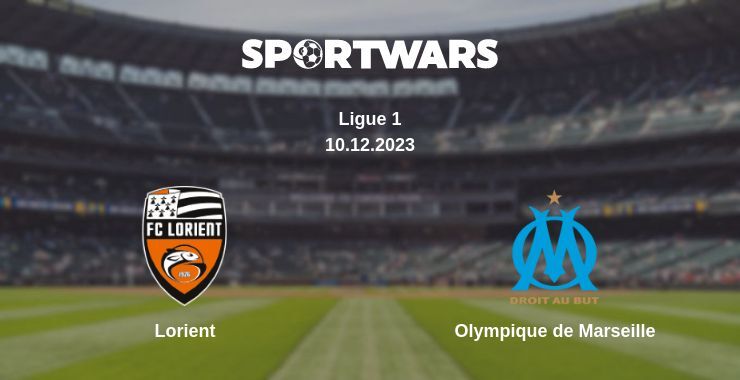 Lorient — Olympique de Marseille watch online for free 10.12.2023