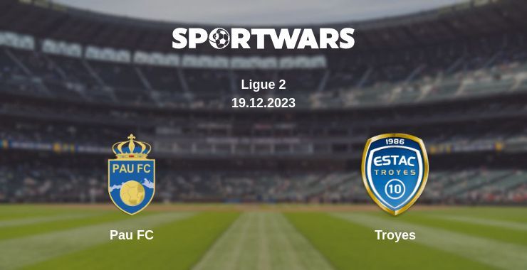 Pau FC — Troyes watch online for free 19.12.2023