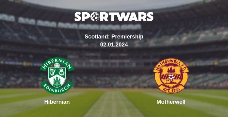 Hibernian — Motherwell watch online for free 02.01.2024