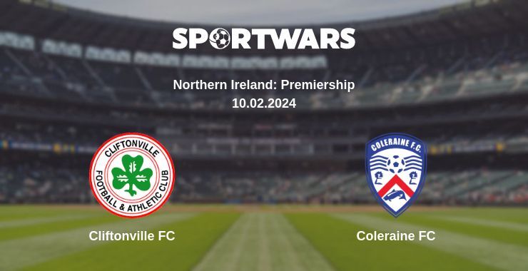 Cliftonville FC — Coleraine FC watch online for free 10.02.2024