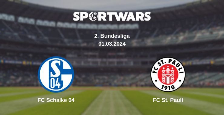 FC Schalke 04 — FC St. Pauli watch online for free 01.03.2024