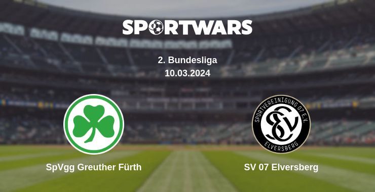 SpVgg Greuther Fürth — SV 07 Elversberg watch online for free 10.03.2024