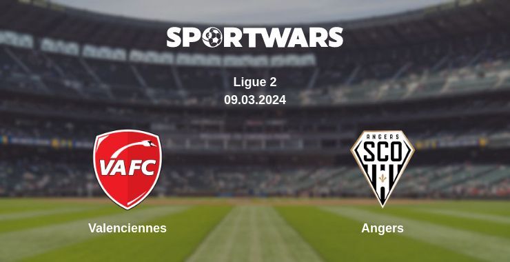 Valenciennes — Angers watch online for free 09.03.2024