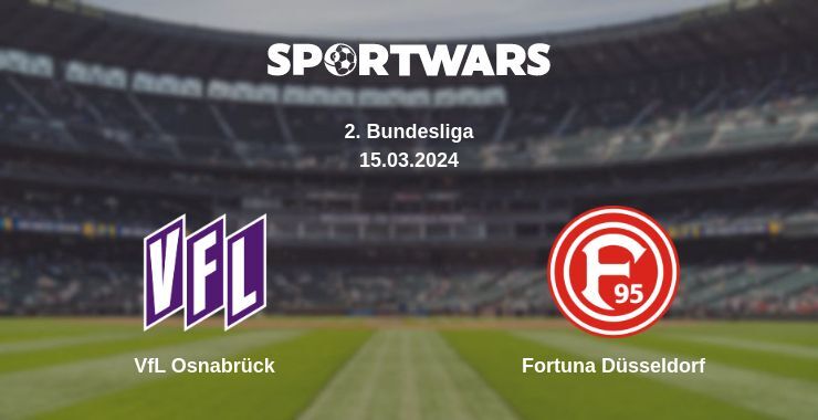 VfL Osnabrück — Fortuna Düsseldorf watch online for free 15.03.2024