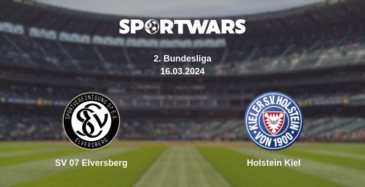 SV 07 Elversberg — Holstein Kiel watch online for free 16.03.2024