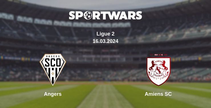 Angers — Amiens SC watch online for free 16.03.2024