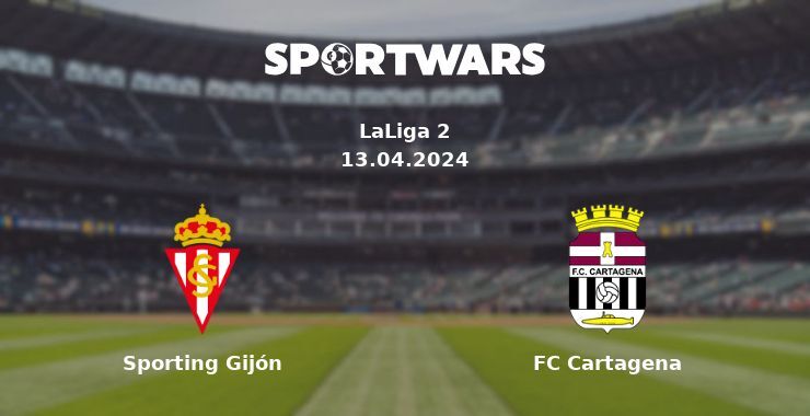 Sporting Gijón — FC Cartagena watch online for free 13.04.2024