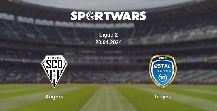 Angers — Troyes watch online for free 20.04.2024