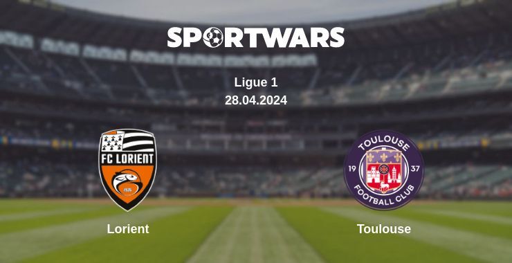 Lorient — Toulouse watch online for free 28.04.2024