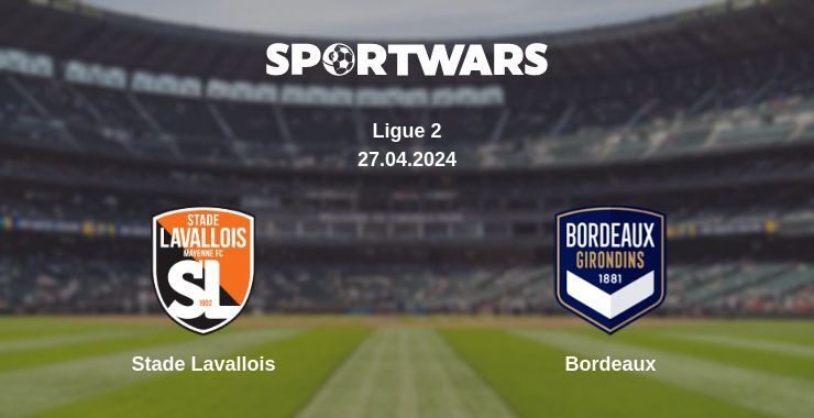 Stade Lavallois — Bordeaux watch online for free 27.04.2024