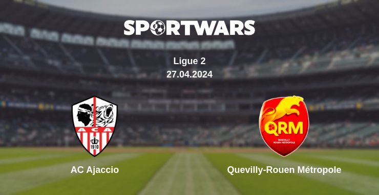 AC Ajaccio — Quevilly-Rouen Métropole watch online for free 27.04.2024