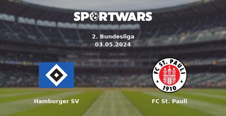 Hamburger SV — FC St. Pauli watch online for free 03.05.2024