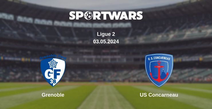 Grenoble — US Concarneau watch online for free 03.05.2024