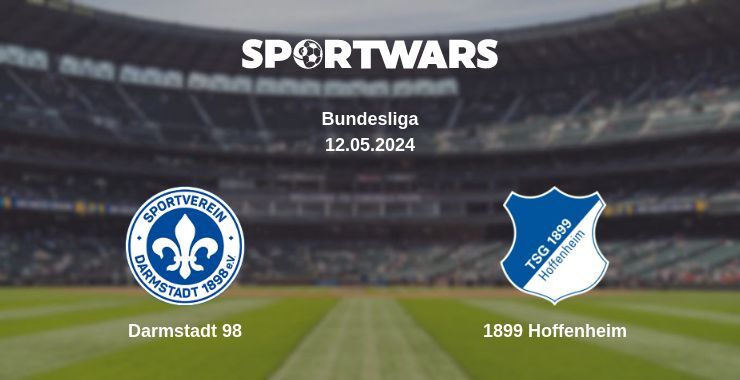 Darmstadt 98 — 1899 Hoffenheim watch online for free 12.05.2024