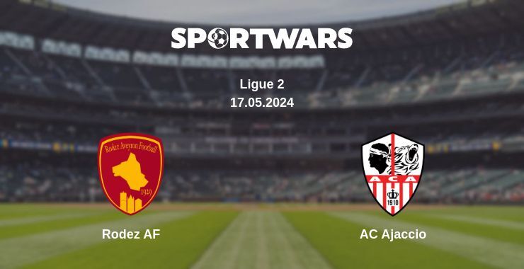 Rodez AF — AC Ajaccio watch online for free 17.05.2024