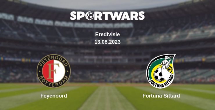 Feyenoord — Fortuna Sittard watch online for free 13.08.2023