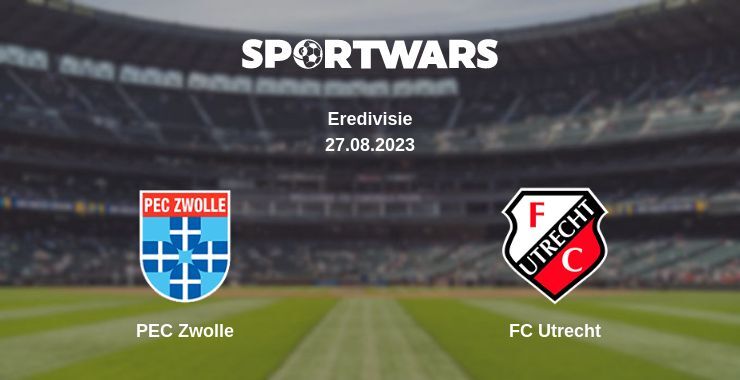 PEC Zwolle — FC Utrecht watch online for free 27.08.2023