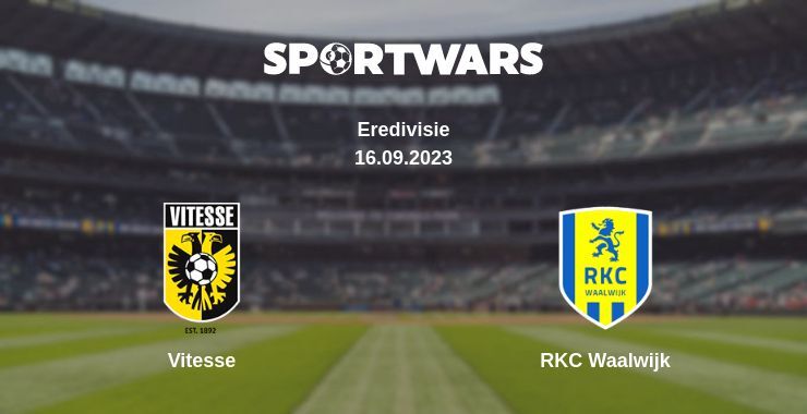 Vitesse — RKC Waalwijk watch online for free 16.09.2023