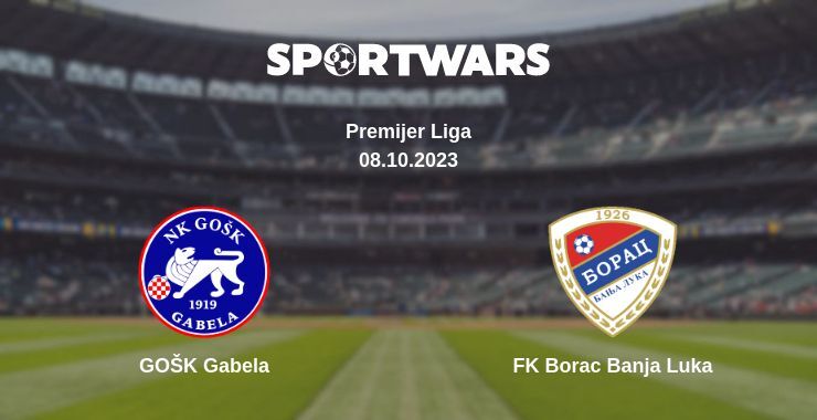 GOŠK Gabela — FK Borac Banja Luka watch online for free 08.10.2023