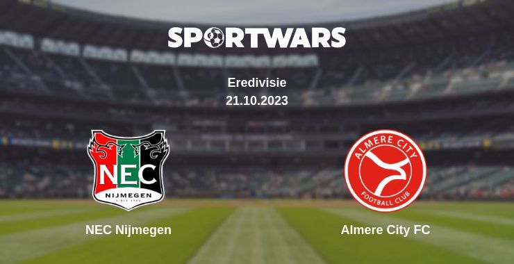 NEC Nijmegen — Almere City FC watch online for free 21.10.2023