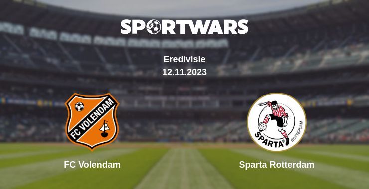 FC Volendam — Sparta Rotterdam, where to watch online broadcast