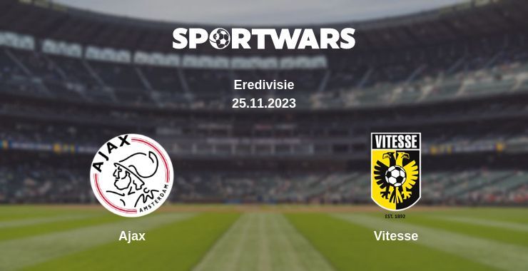 Ajax — Vitesse watch online for free 25.11.2023