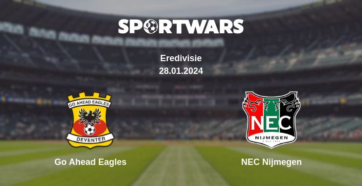 Go Ahead Eagles — NEC Nijmegen watch online for free 28.01.2024