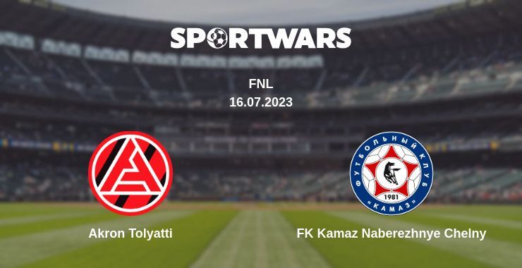 Akron Tolyatti — FK Kamaz Naberezhnye Chelny watch online for free 16.07.2023