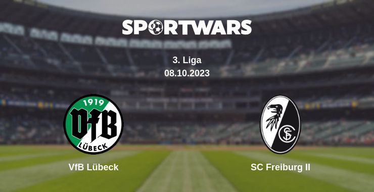 VfB Lübeck — SC Freiburg II watch online for free 08.10.2023